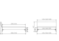 HASENA Holzbett BRONI