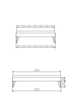 Sale HASENA Holzbett CALVARI