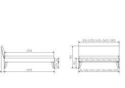 Clearance HASENA Holzbett CAPRILE