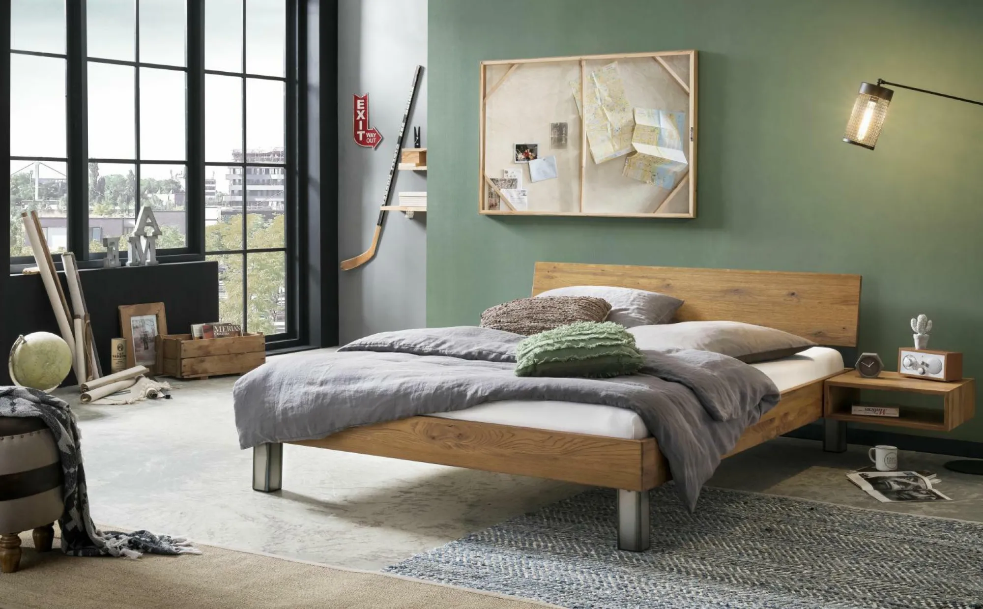 HASENA Holzbett LODI