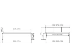 Best HASENA Holzbett PIENZA