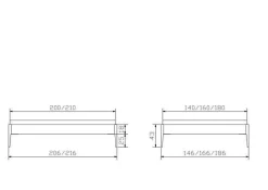 HASENA Holzbett PIEVE