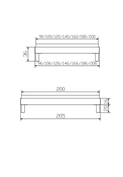 HASENA Holzbett RAPALLO