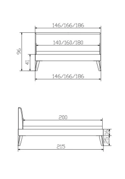 Best HASENA Holzbett SIMONE