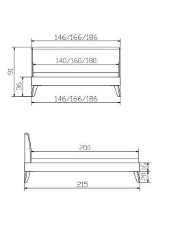Best HASENA Holzbett SIMONE