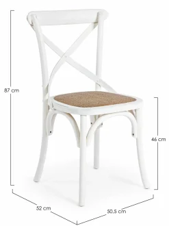 ANDREA BIZZOTTO Holzstuhl CROSS