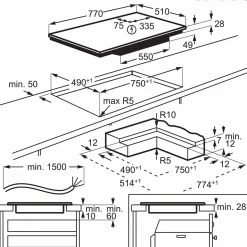 AEG Induktionskochfeld