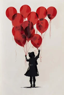 Hot Sonstige Keilrahmenbild BALLON GIRL