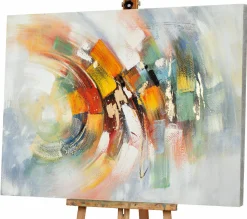 Clearance Sonstige Keilrahmenbild BUNTE WELLE