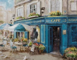 Sonstige Keilrahmenbild CAFÉ