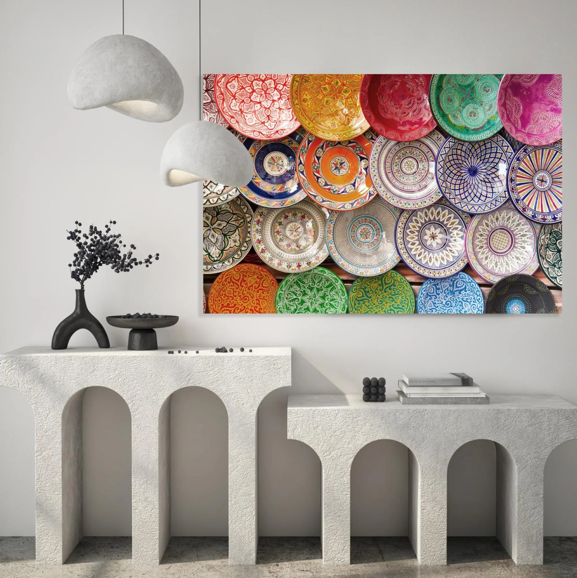 Best queence Keilrahmenbild COLORFUL World