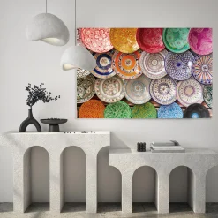 Best queence Keilrahmenbild COLORFUL World