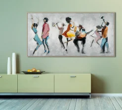 Sonstige Keilrahmenbild FLOTTER TANZ