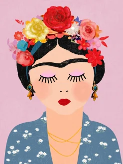 Discount PRO ART Keilrahmenbild FRIDA KAHLO II