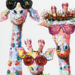 Discount Sonstige Keilrahmenbild GIRAFFEN