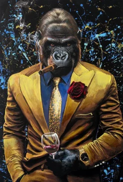 Discount Sonstige Keilrahmenbild GORILLA MEN