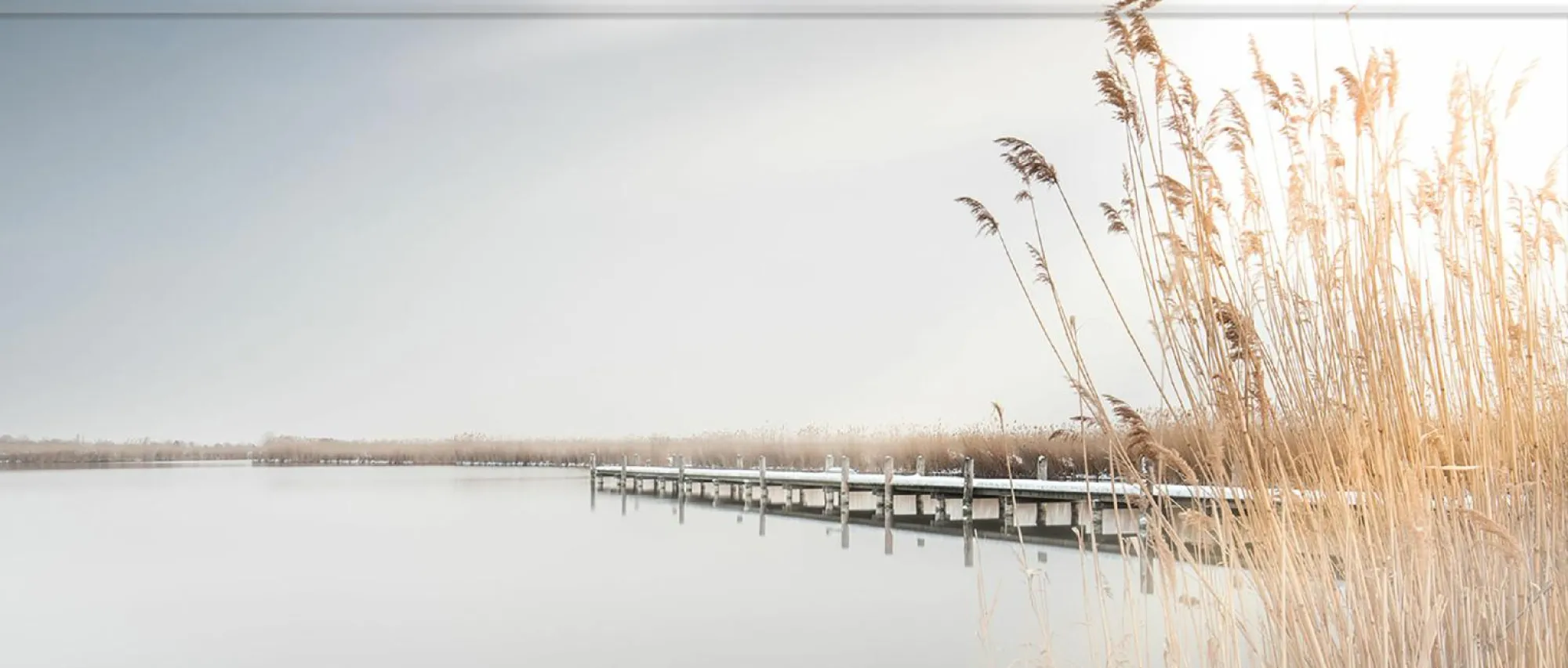 Sonstige Keilrahmenbild PEACEFUL LAKE