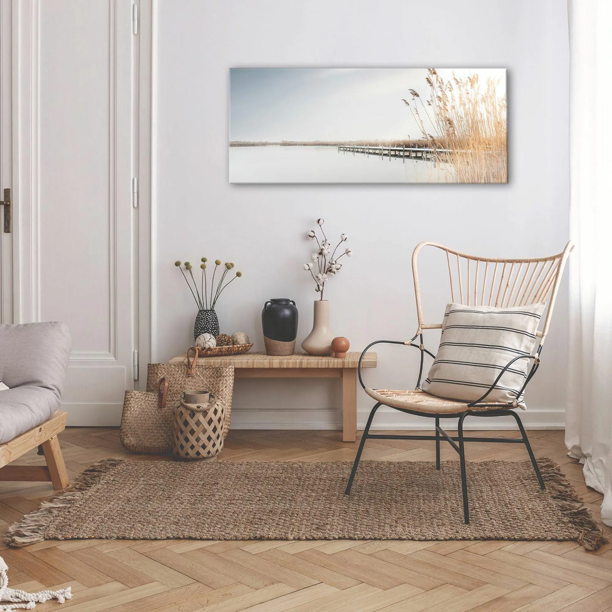 Sonstige Keilrahmenbild PEACEFUL LAKE