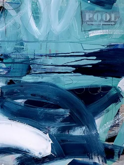 Clearance WIEDEMANN Keilrahmenbild POOL PARTY