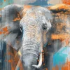 Sonstige Keilrahmenbild POPART ELEFANT
