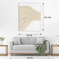 Clearance Sonstige Keilrahmenbild SANDY WAVES