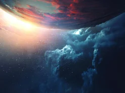 New PRO ART Keilrahmenbild SPACECLOUDS II