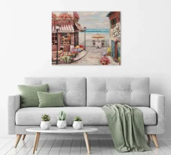 Sonstige Keilrahmenbild STRANDCAFÈ