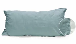 Discount Hahn Kissenbezug Renforcé grau-grün