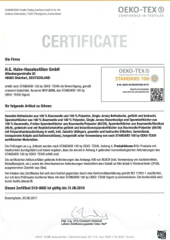 Hahn Kissenbezug Renforcé rosé