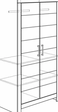 PAIDI Kleiderschrank FIONA