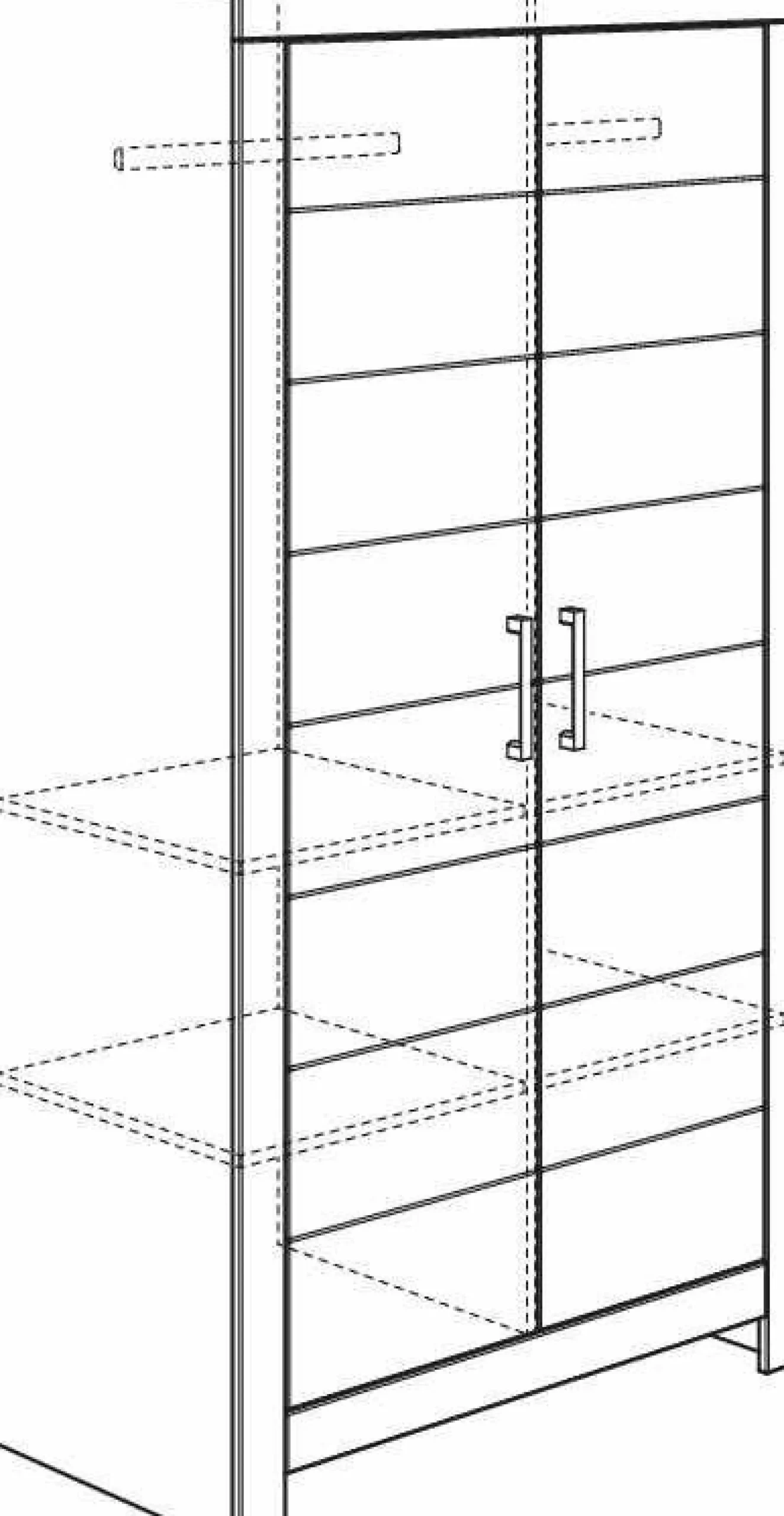 PAIDI Kleiderschrank FIONA