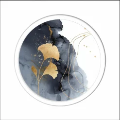 Sonstige Kunstdruck BLUE METTS GOLD I