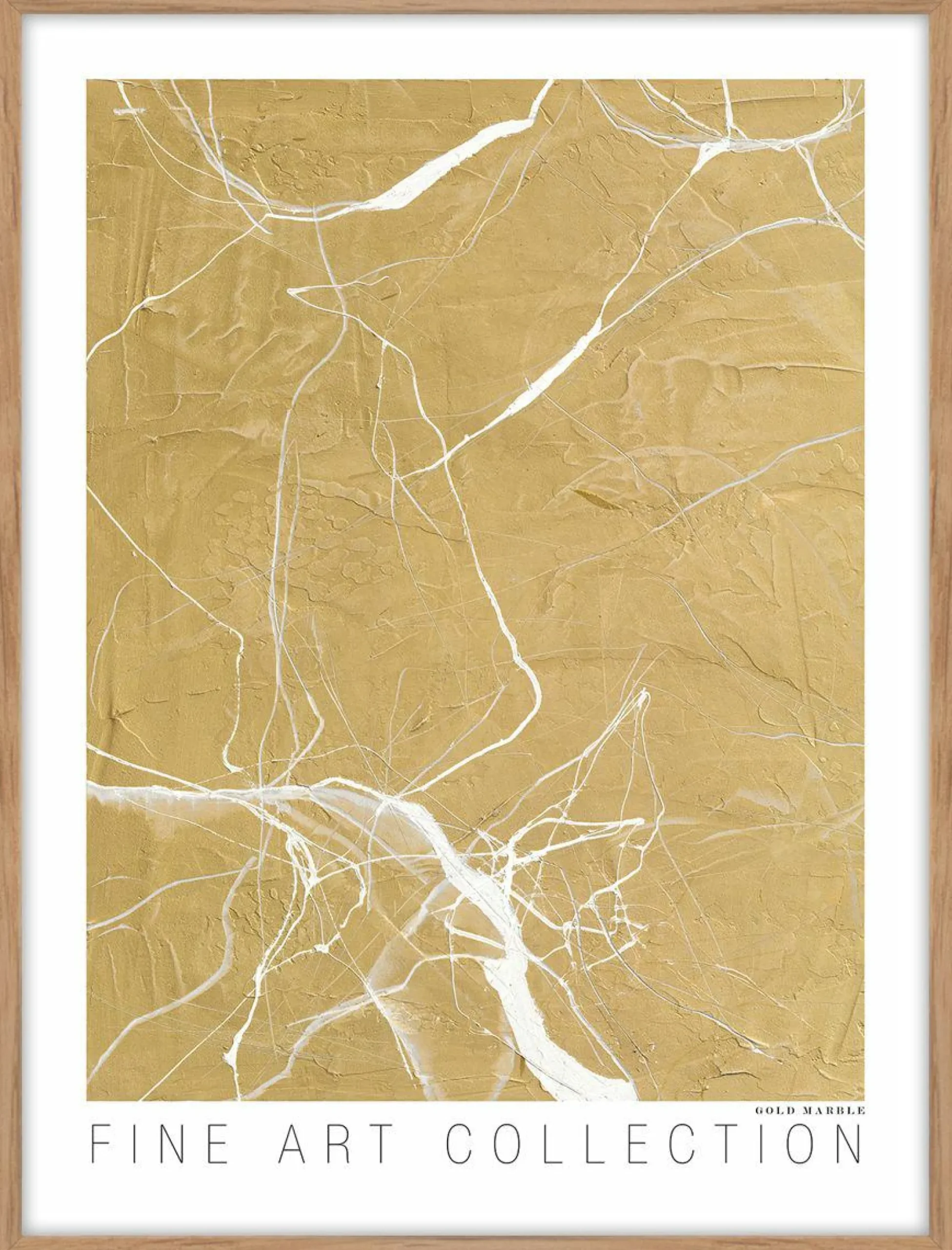Sonstige Kunstdruck GOLD MARBLE