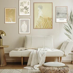 Sonstige Kunstdruck GOLD MARBLE