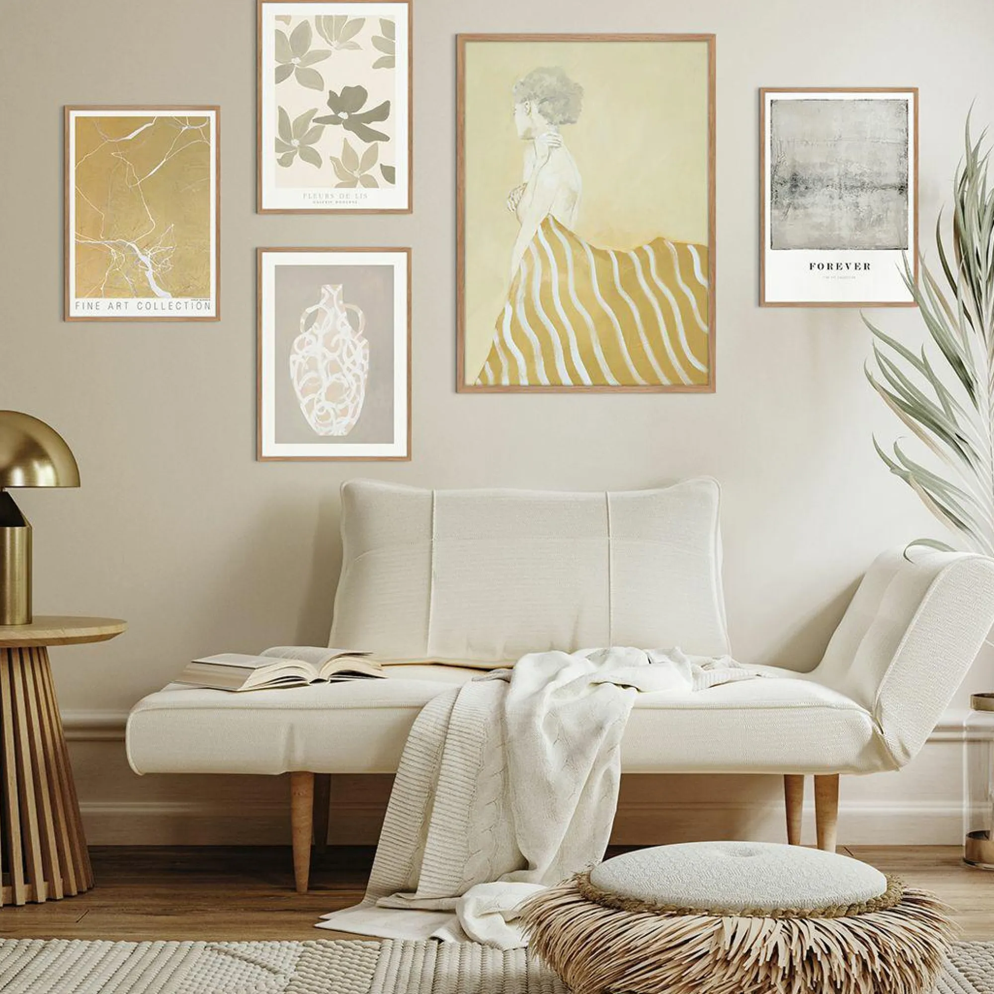 Sonstige Kunstdruck GOLD MARBLE