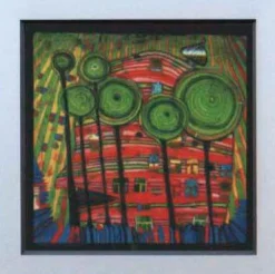 Sonstige Kunstdruck HUNDERTWASSER