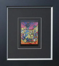 Outlet Sonstige Kunstdruck HUNDERTWASSER