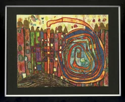 Sonstige Kunstdruck HUNDERTWASSER