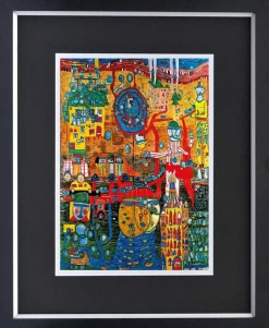 Sonstige Kunstdruck HUNDERTWASSER