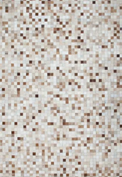 Sonstige Lederteppich beige