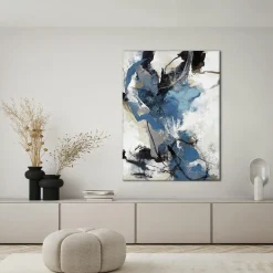 New Sonstige Leinwanddruck BLUE VIBES