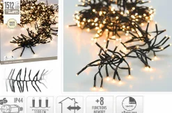 Sonstige Lichterkette BLACK CLUSTER LED