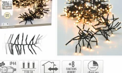 Sonstige Lichterkette BLACK CLUSTER LED