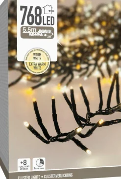 Sonstige Lichterkette BLACK CLUSTER LED