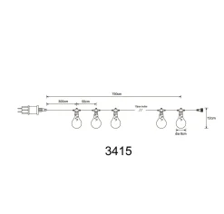Clearance GLOBO Lighting Lichterkette LED