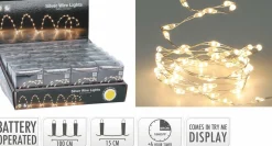 Sonstige Lichterkette SILBERDRAHT LED