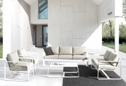 ANDREA BIZZOTTO Loungetisch MERRIGAN weiss