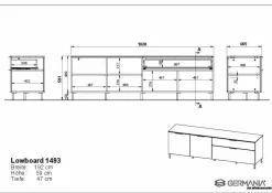 HARPER Lowboard GÖTTINGEN