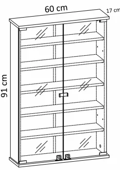 VCM Medizinschrank JANULA