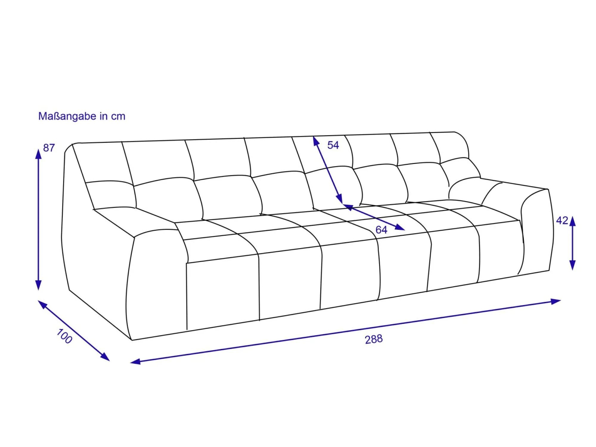 New HARPER Megasofa WYBORG